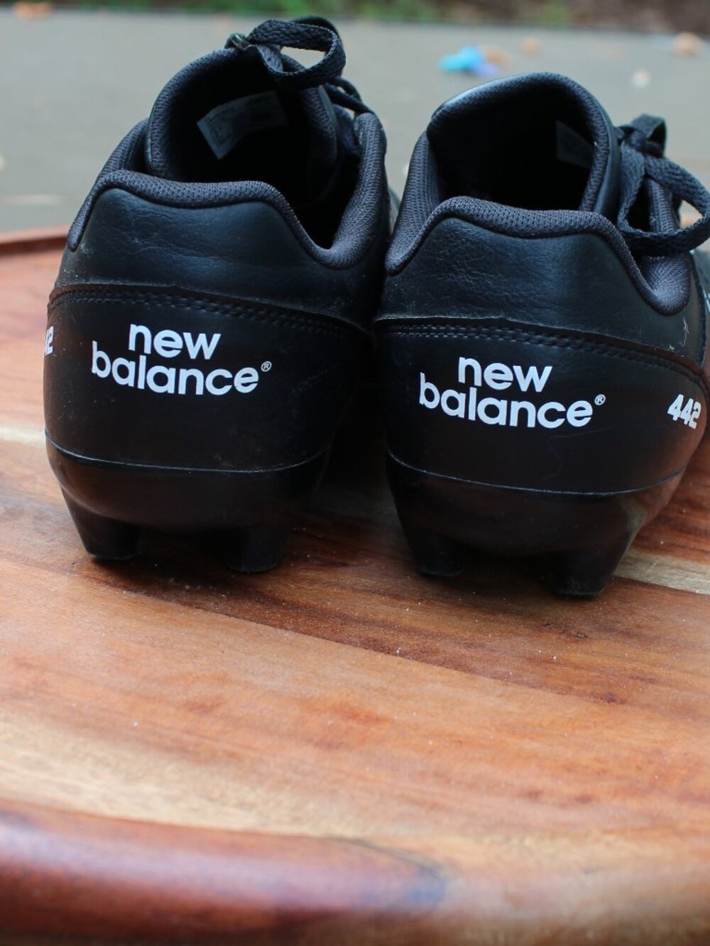 New Balance 442 V2 Academy FG Soccer Cleats - Black/White   US 4.5 Boy's/Youth - Picture 6 of 10